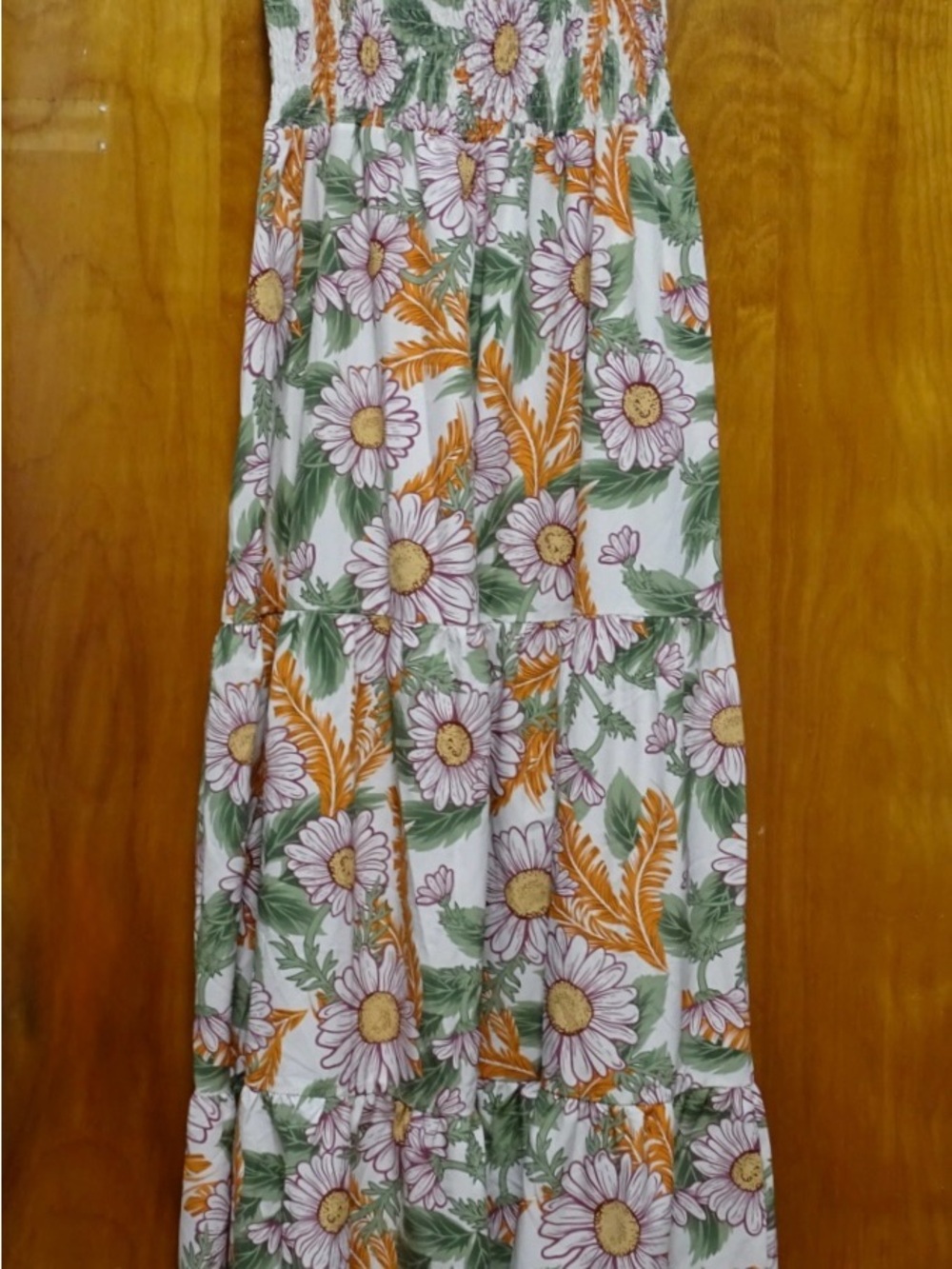 Dress size S/M maxi floral print.